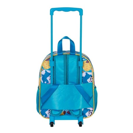 Lilo & Stitch - 3D Backpack with Wheels Colors Turquoise Small