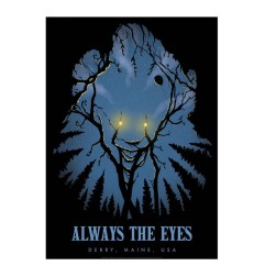 It - Art Print Welcome to Derry Limited Edition 30 x 42 cm