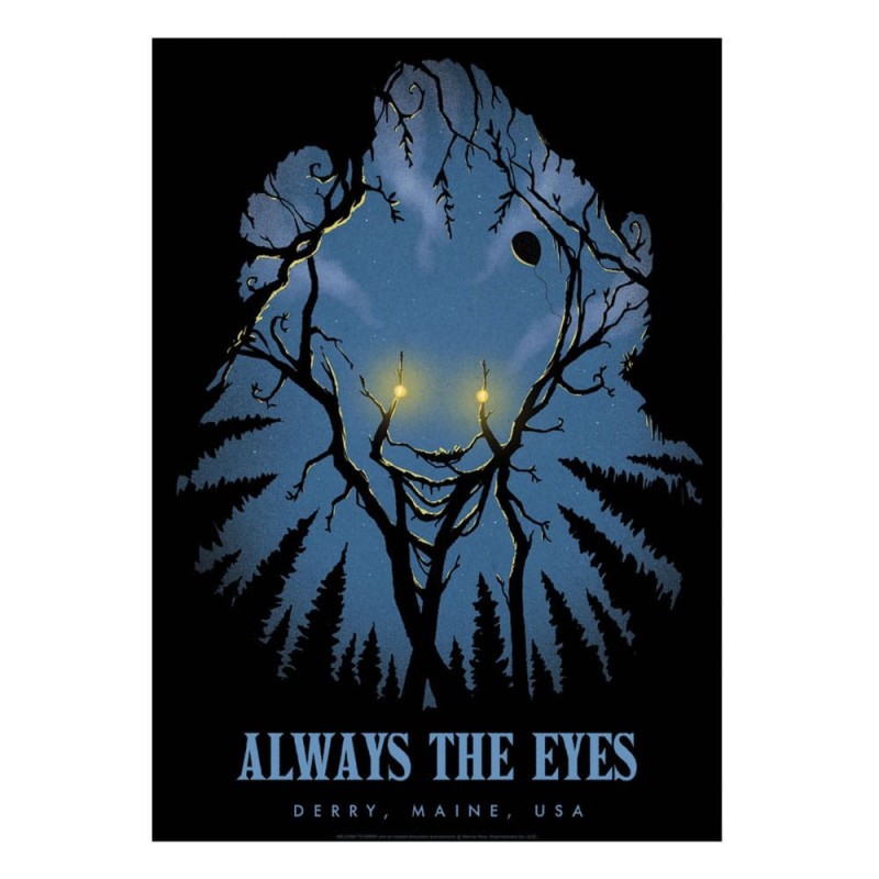 It - Art Print Welcome to Derry Limited Edition 30 x 42 cm