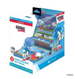 Sonic The Hedgehog - Console de jeu rétro portable Sonic The Hedgehog Arcade Joystick Player