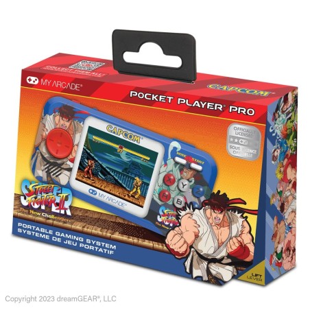 Street Fighter - Super  II Portable Gaming System Pocket Player Pro