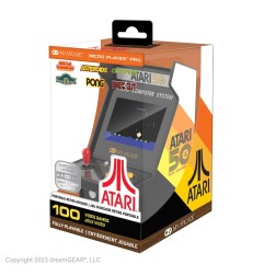 Atari - Console de jeu rétro portable Atari Arcade Micro Player Pro