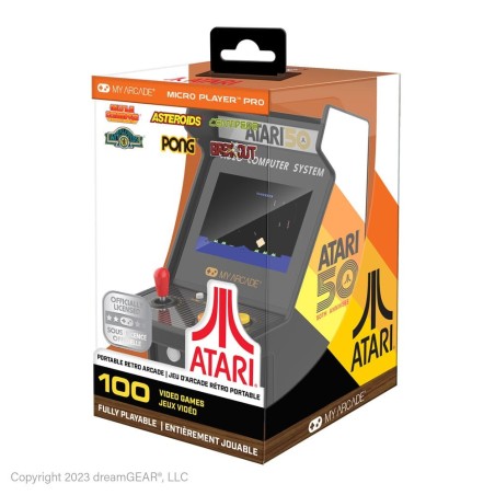 Atari - Console de jeu rétro portable Atari Arcade Micro Player Pro