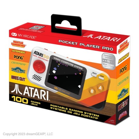 Atari - Portable Gaming System Pocket Player Pro