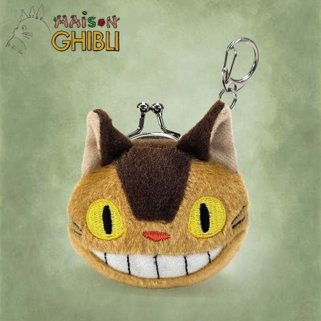 Studio Ghibli - My Neighbor Totoro Funwari Mini Plush Coin Purse Cat Bus