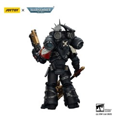 Warhammer 40k : Combat Patrol Blood Angels - Figurine Lemartes avec Jump Pack Blood Crozius and Absolver Bolt Pistol 12 cm
