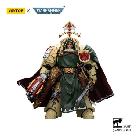 Warhammer - 40,000: Dark Angels Action Figure Belial Grand Master of The Deathwing With the Sword of Silence and Storm Bolter 14