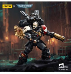 Warhammer - 40,000: Combat Patrol Blood Angels Action Figure Lemartes With Jump Pack Blood Crozius and Absolver Bolt Pistol 12 c