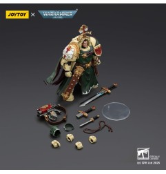 Warhammer 40k: Dark Angels - Figurine Belial Grand Master of The Deathwing avec the Sword of Silence and Storm Bolter 14 cm