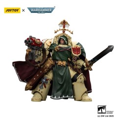 Warhammer 40k: Dark Angels - Figurine Belial Grand Master of The Deathwing avec the Sword of Silence and Storm Bolter 14 cm