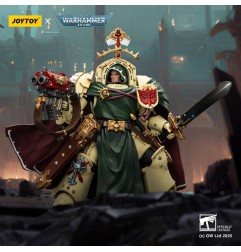 Warhammer 40k: Dark Angels - Figurine Belial Grand Master of The Deathwing avec the Sword of Silence and Storm Bolter 14 cm