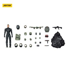 Steel Ride Corps - Dark Source Action Figur Assaulter Marco 7 cm