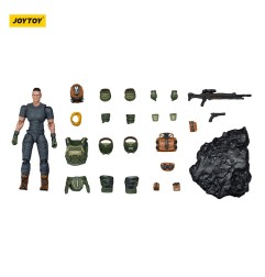 Steel Ride Corps - Dark Source Action Figur Assaulter Stephen 7 cm