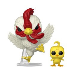 Coq de baston - Figurine POP! & Buddy Keiji & Piyoko 9 cm