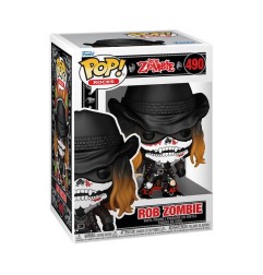 Rob Zombie - Figurine POP! Rob Zombie avec Bandana 9 cm