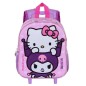 Sanrio - 3D Backpack with Wheels Hello Kitty Playful Pink Small