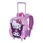 Hello Kitty - Sac à dos à roulettes 3D Hello Kitty Playful Pink Small Hello Kitty - Sac à dos à roulettes 3D Hello Kitty Playful Pink Small