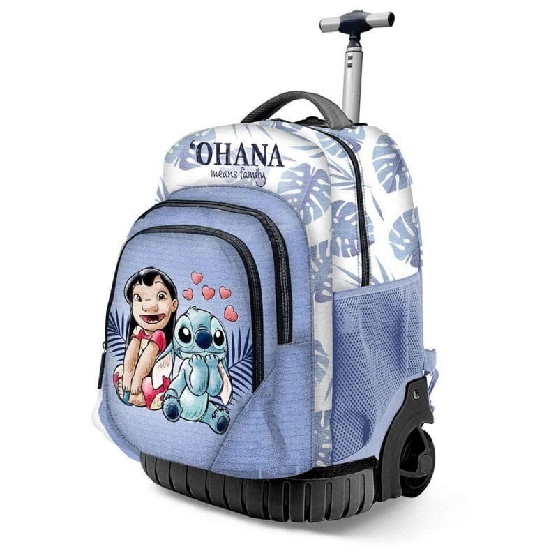 Lilo & Stitch - Sac à dos trolley Lilo & Stitch Fan GTS Couple Lilac