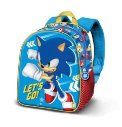 Sonic The Hedgehog - Sac à dos Elite 3D Go Blue