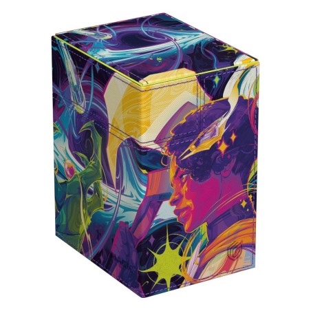 Magic the Gathering - Ultimate Guard Flip'n'Tray 133+ Xenoskin Magic: The Gathering "Edge of Eternities" - Haliya and Tezzeret