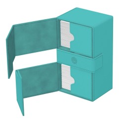 Ultimate Guard - Twin Flip'n'Tray 200+ Xenoskin "Summer Edition 2025" - Lagoon