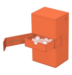 - Ultimate Guard Twin Flip'n'Tray 200+ Xenoskin "Summer Edition 2025" - Peach