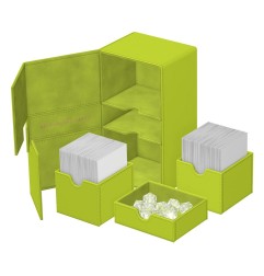 Ultimate Guard - Twin Flip'n'Tray 200+ Xenoskin "Summer Edition 2025" Lime