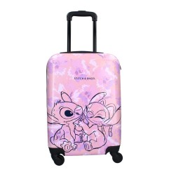 Lilo & Stitch - Valise Trolley Ohana Forever pink 46 cm