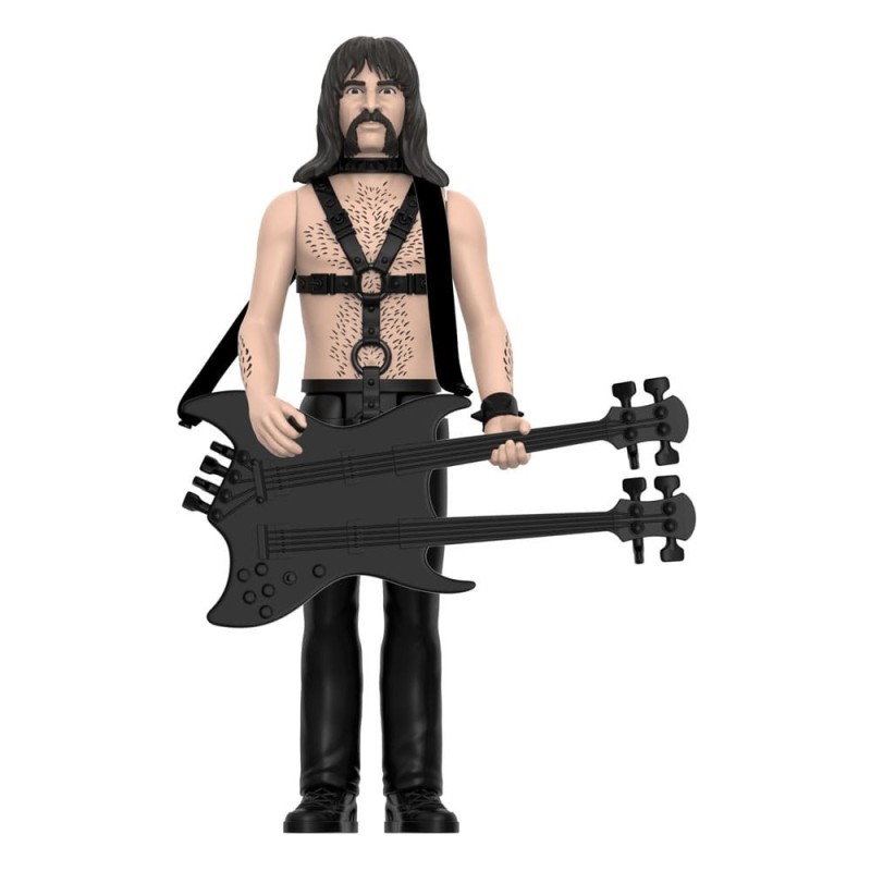 Spinal Tap - Figurine ReAction Derek Smalls (None More Black) 10 cm