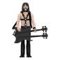 Spinal Tap - Figurine ReAction Derek Smalls (None More Black) 10 cm