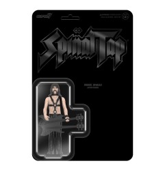 Spinal Tap - Figurine ReAction Derek Smalls (None More Black) 10 cm