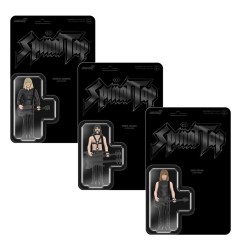 Spinal Tap - ReAction Action Figure Wave 02 David St. Hubbins (None More Black) 10 cm