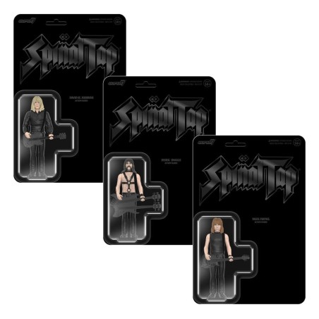 Spinal Tap - Figurine ReAction David St. Hubbins (None More Black) 10 cm