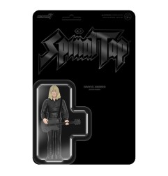Spinal Tap - ReAction Action Figure Wave 02 David St. Hubbins (None More Black) 10 cm