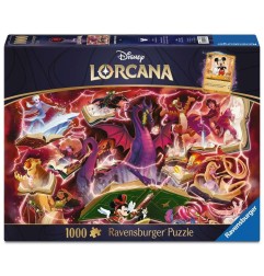 Disney Lorcana - Puzzle Glimmers of the Realm: Ruby (1000 pièces)