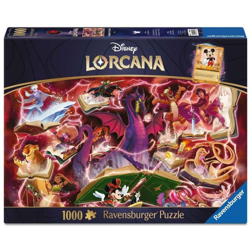Disney Lorcana - Jigsaw Puzzle Glimmers of the Realm: Ruby (1000 pieces) Disney Lorcana - Jigsaw Puzzle Glimmers of the Realm: Ruby (1000 pieces)