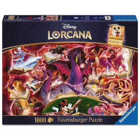 Disney Lorcana - Jigsaw Puzzle Glimmers of the Realm: Ruby (1000 pieces)