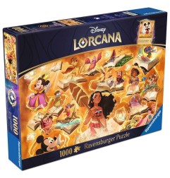 Disney Lorcana - Puzzle Glimmers of the Realm: Amber (1000 pièces)