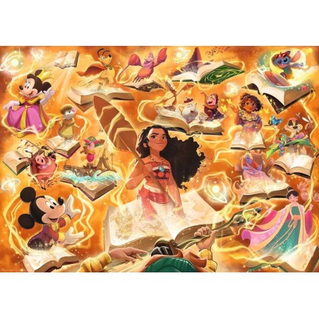 Disney Lorcana - Puzzle Glimmers of the Realm: Amber (1000 pièces)