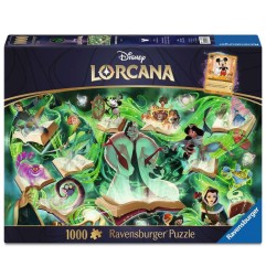 Disney Lorcana - Puzzle Glimmers of the Realm: Emerald (1000 pièces)