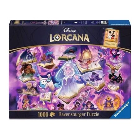 Disney Lorcana - Jigsaw Puzzle Glimmers of the Realm: Amethyst (1000 pieces)