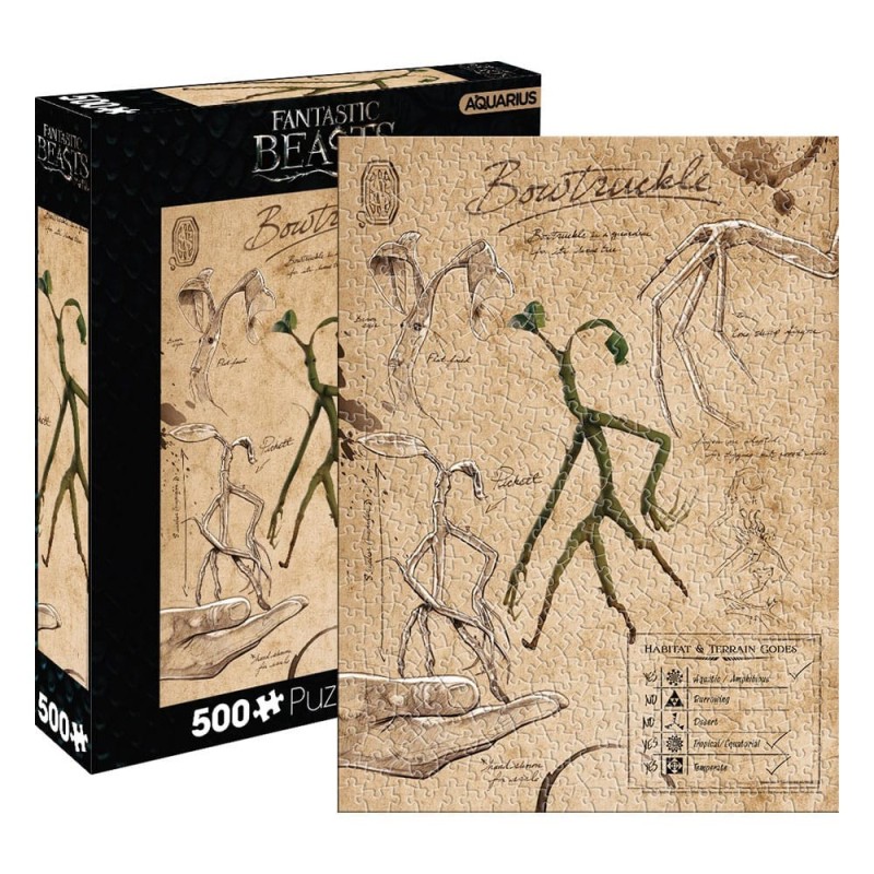 Harry Potter - : Fantastic Beasts - Bowtruckle 500 Piece Jigsaw Puzzle
