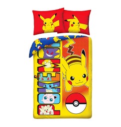 Pokémon - Parure de lit Pokémon Ver. 15 140 x 200 cm / 70 x 90 cm