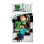 Minecraft - Parure de lit Minecraft Ver. 8 140 x 200 cm / 70 x 90 cm