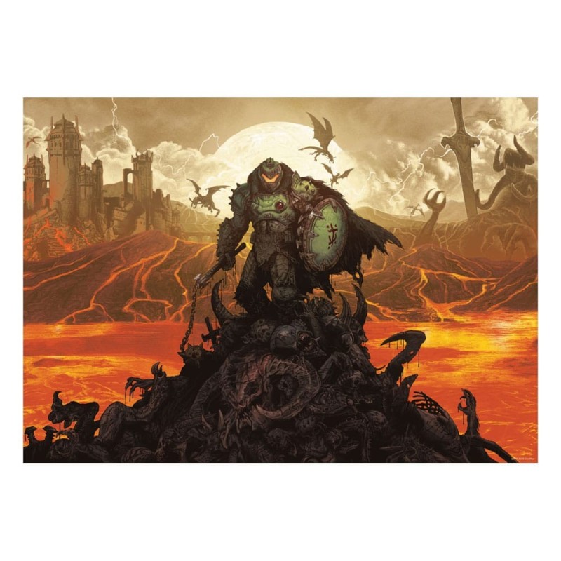 Doom - : The Dark Ages Art Print Limited Edition 42 x 30 cm Doom - : The Dark Ages Art Print Limited Edition 42 x 30 cm