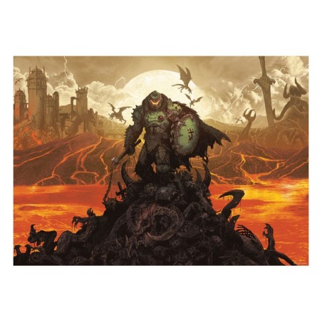 Doom : The Dark Ages - Lithographie Doom : The Dark Ages Limited Edition 42 x 30 cm