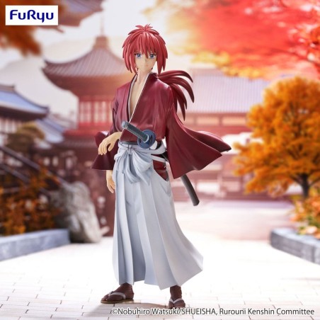 Rurouni Kenshin (Samurai X) - Rurouni Kenshin: Meiji Kenkaku Romantan Trio-Try-iT PVC Statue Kenshin Himura 19 cm