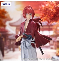 Rurouni Kenshin: Meiji Kenkaku Romantan - Statuette Trio-Try-iT Kenshin Himura 19 cm