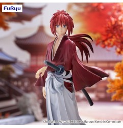 Rurouni Kenshin: Meiji Kenkaku Romantan - Statuette Trio-Try-iT Kenshin Himura 19 cm