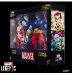 Marvel Legends - Pack 2 figurines Marvel' s Starfox & Champion of the Universe 15 cm